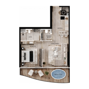 1 Bed