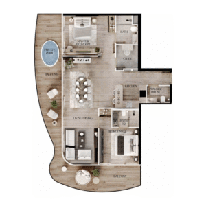2 Bed A-type