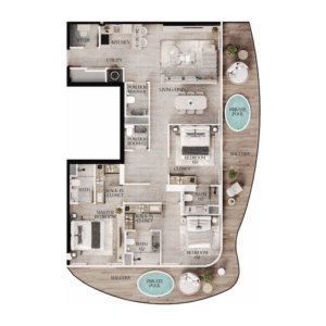 3 Bed