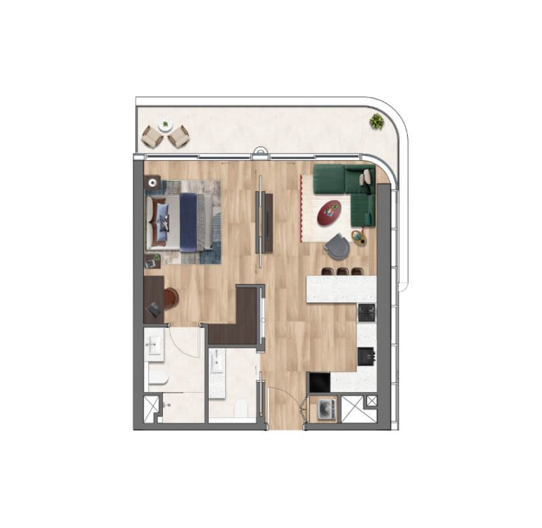 1 Bedroom